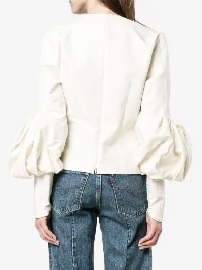 jacquemus white blouse