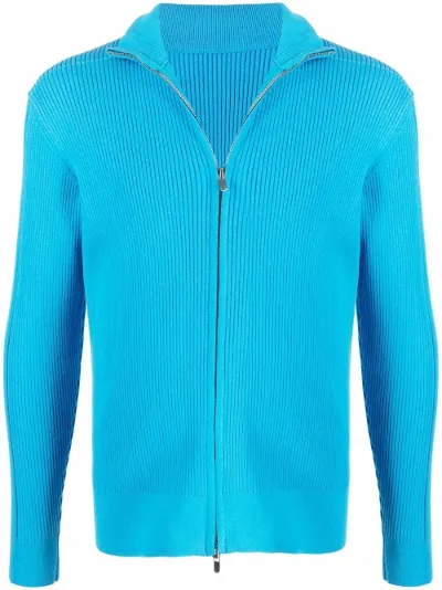 rib knit cardigan