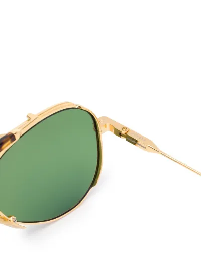 Jacques Marie Mage Occhiali da sole modello aviator oro | MODES