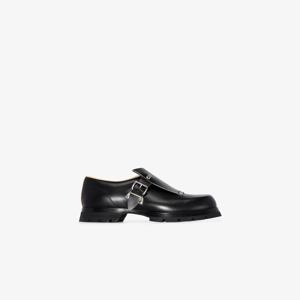 studded leather shoes