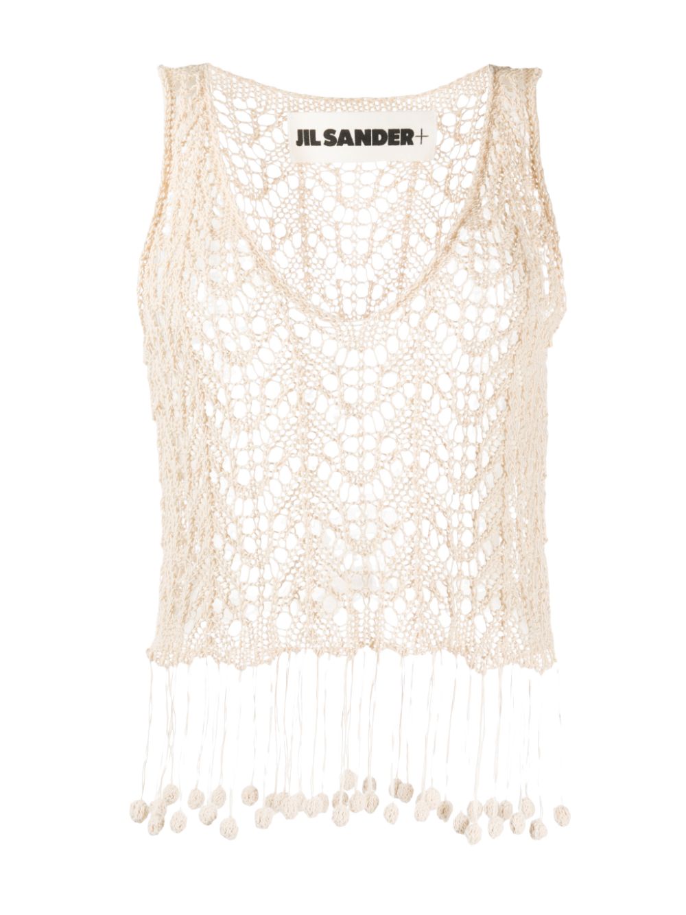 crochet knit vest | Jil Sander | Eraldo.com