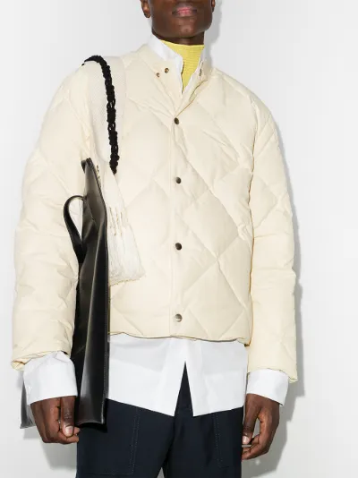 jil sander quilted jacket