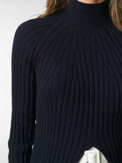 ribbed knitwear