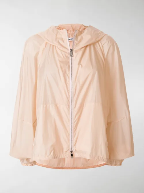 Jil Sander - Giacca impermeabile con cappuccio