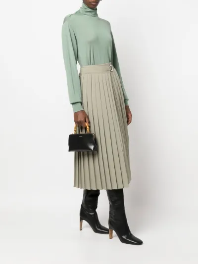 Jil Sander Goji bamboo-handle mini bag | Eraldo.com NU