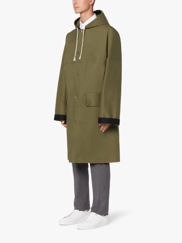 JIL SANDER+ Khaki Bonded Cotton Sport Coat