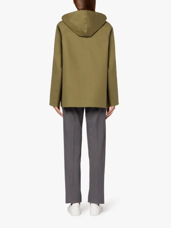 JIL SANDER+ Khaki Bonded Cotton Sport Jacket