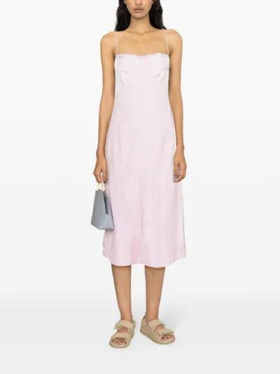 Jil Sander lace applique slip dress Eraldo FR