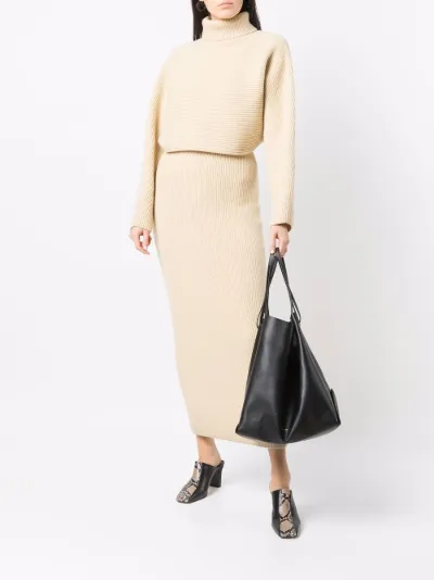 jil sander oversized tote