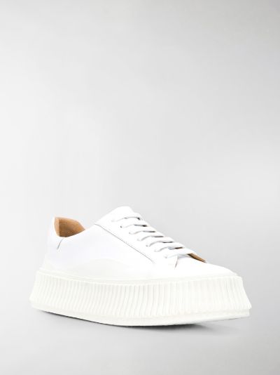 jil sander white sneakers