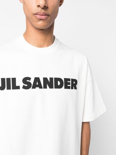 Jil Sander logo-print cotton T-shirt | Eraldo.com FR