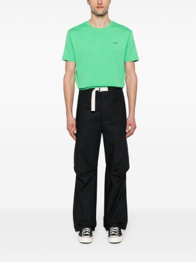 Jil Sander Navy Elasticized Trousers