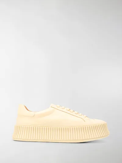jil sander platform sneakers