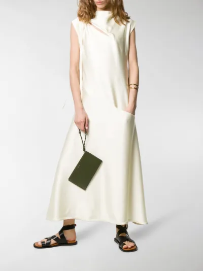 jil sander maxi dress