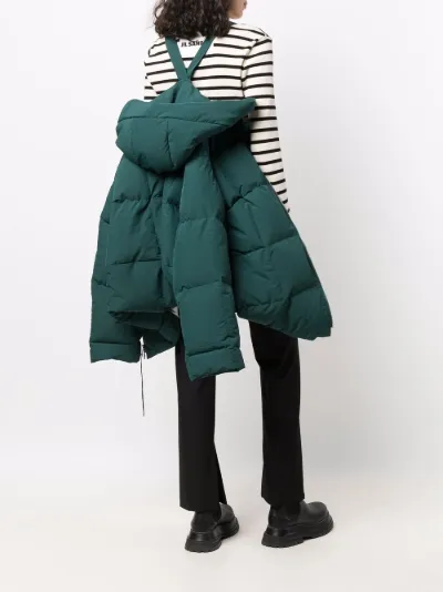 jil sander down coat