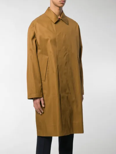 jil sander oversized coat
