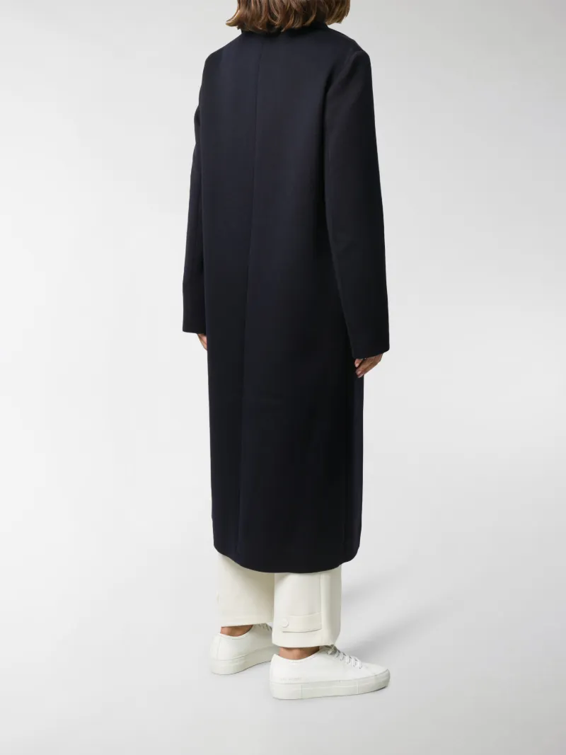 jil sander oversized coat