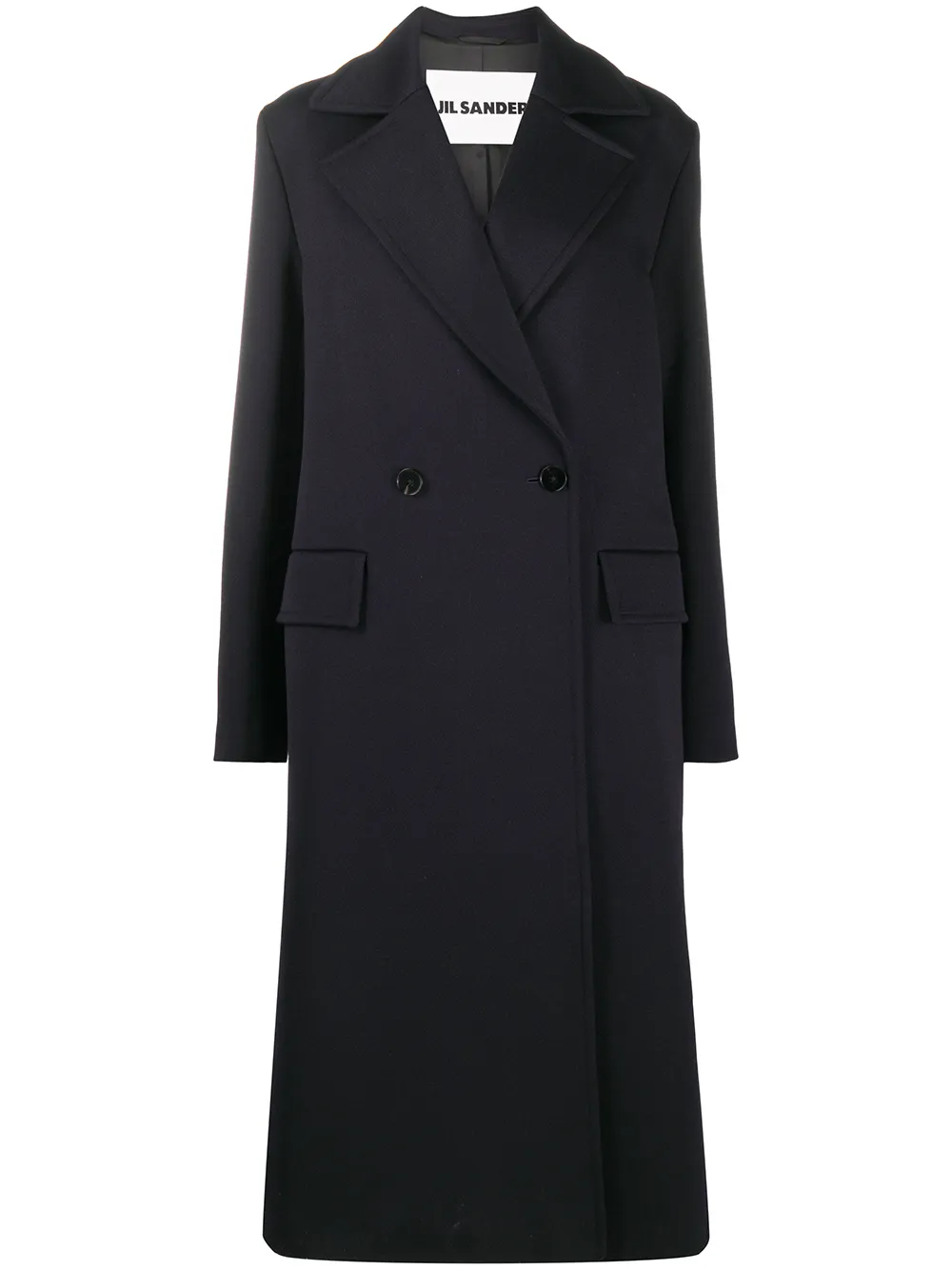 jil sander oversized coat