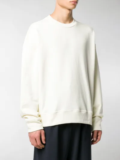 cream oversized sweatshirt