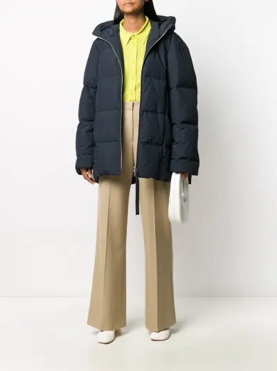 jil sander padded coat