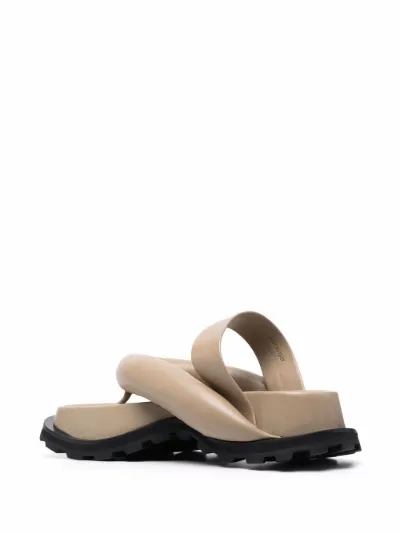 jil sander flat sandal