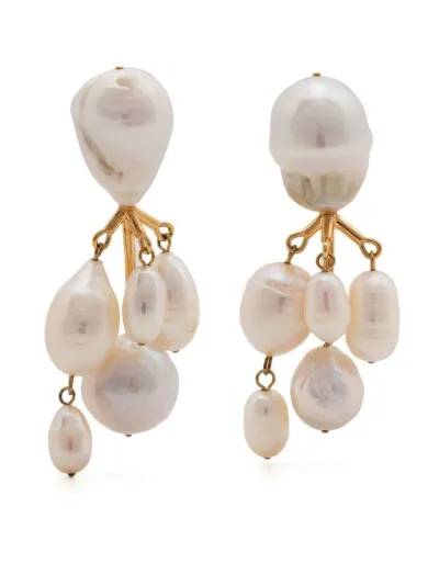 Jil Sander pearl drop earrings | Eraldo.com FR