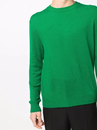 womens green wool jumper