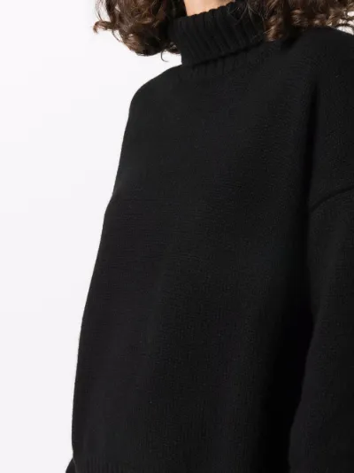 slit neck jumper