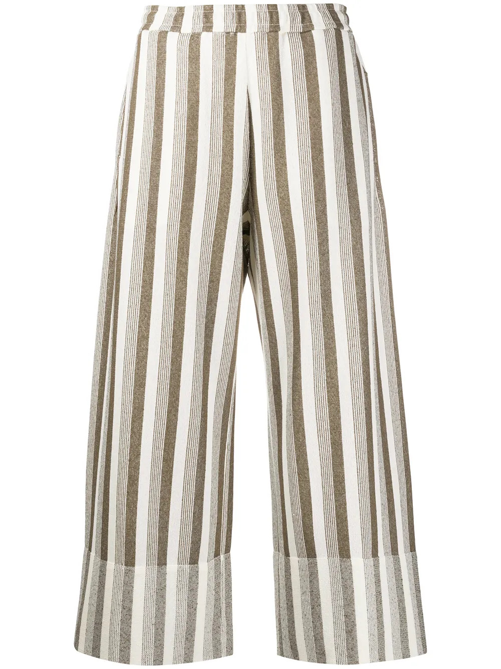 striped flowy trousers