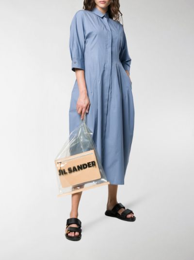 jil sander plastic bag