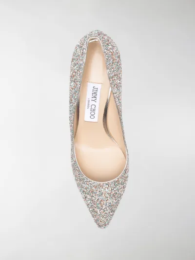 sparkly ballet pumps