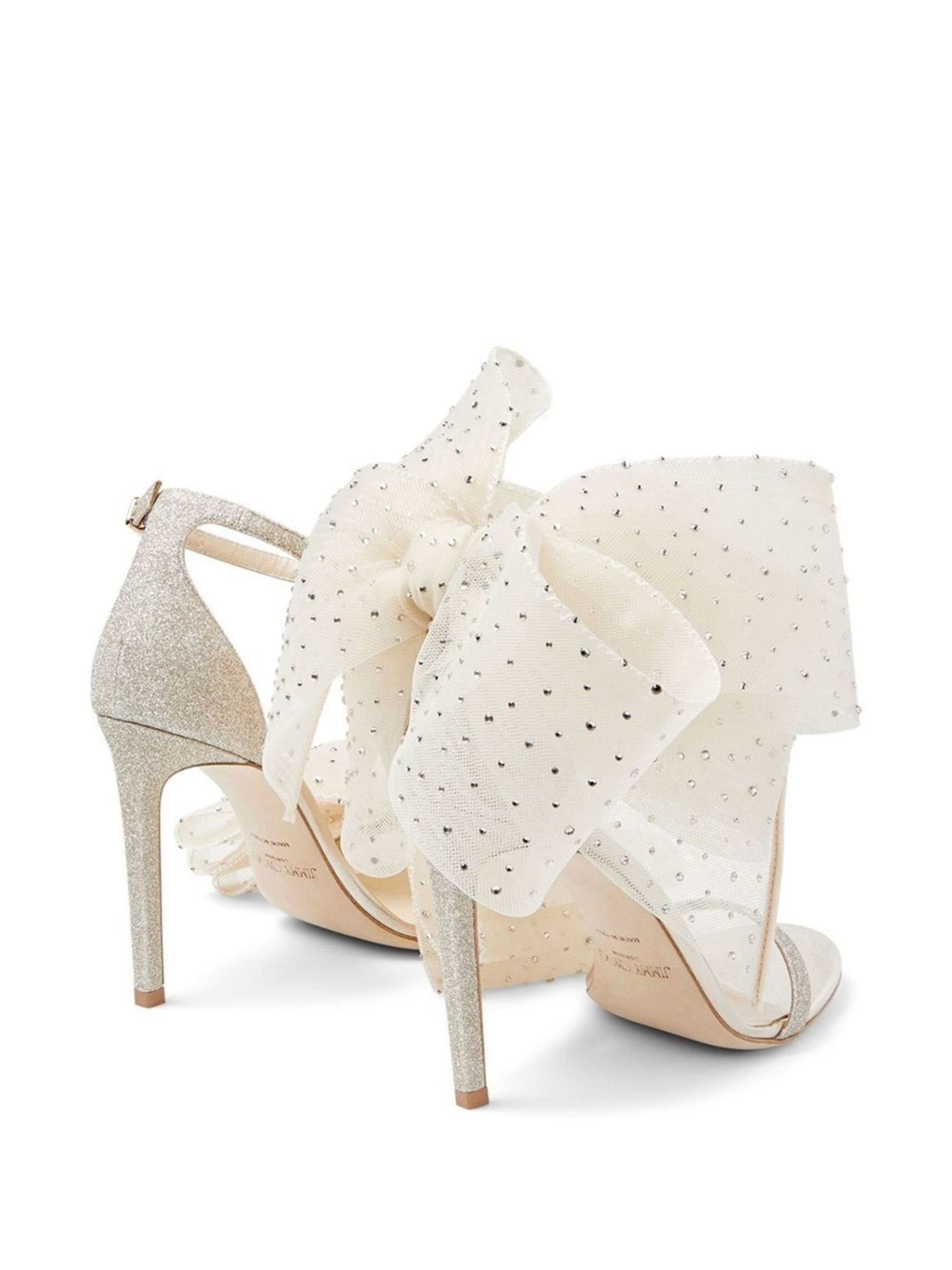 Aveline Mm Bow Embellished Sandals Jimmy Choo Eraldo Com Jp