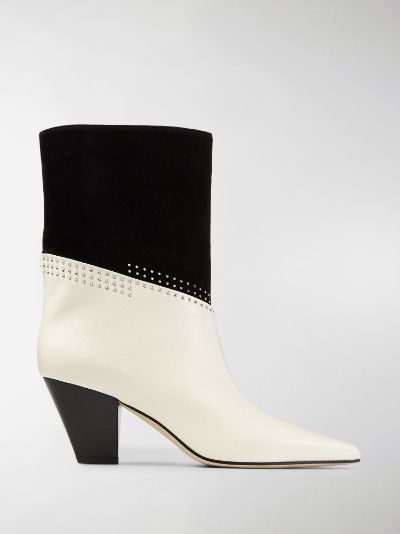 white jimmy choo boots