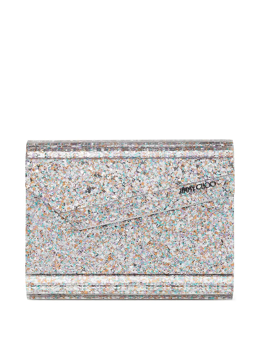 Jimmy choo discount candy glitter clutch