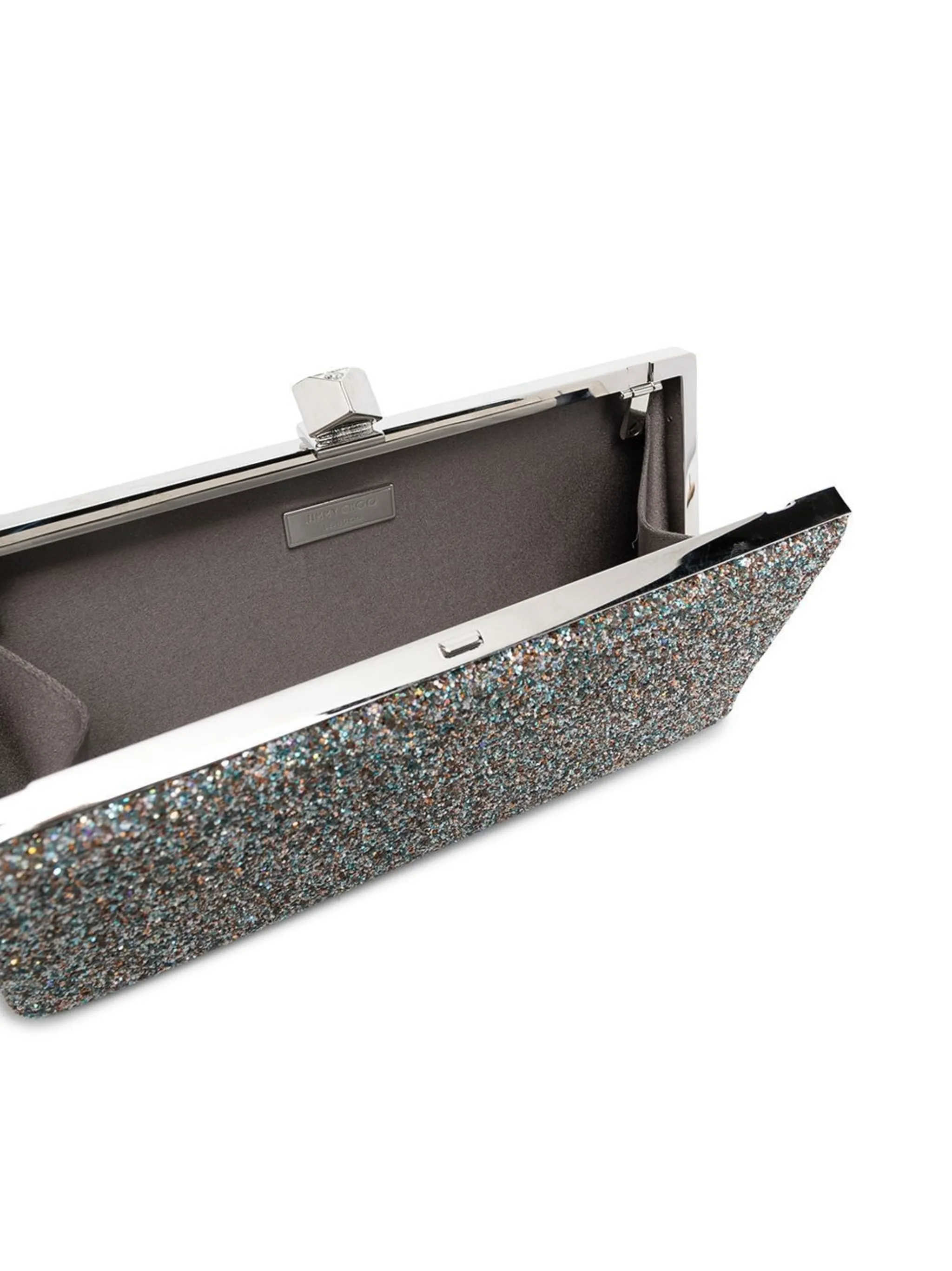 Jimmy choo celeste glitter clutch sale