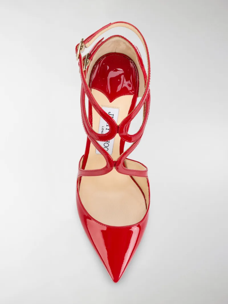 jimmy choo lancer red