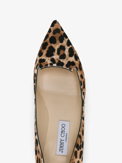 jimmy choo animal print shoes
