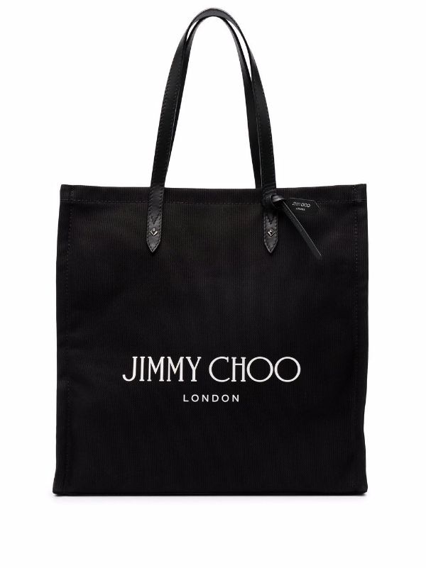 Logo canvas tote bag | Jimmy Choo | Eraldo.com