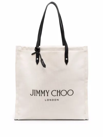jimmy choo canvas bag