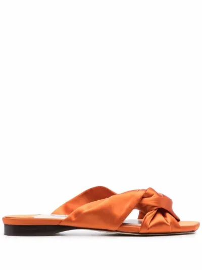 Jimmy choo orange online sandals