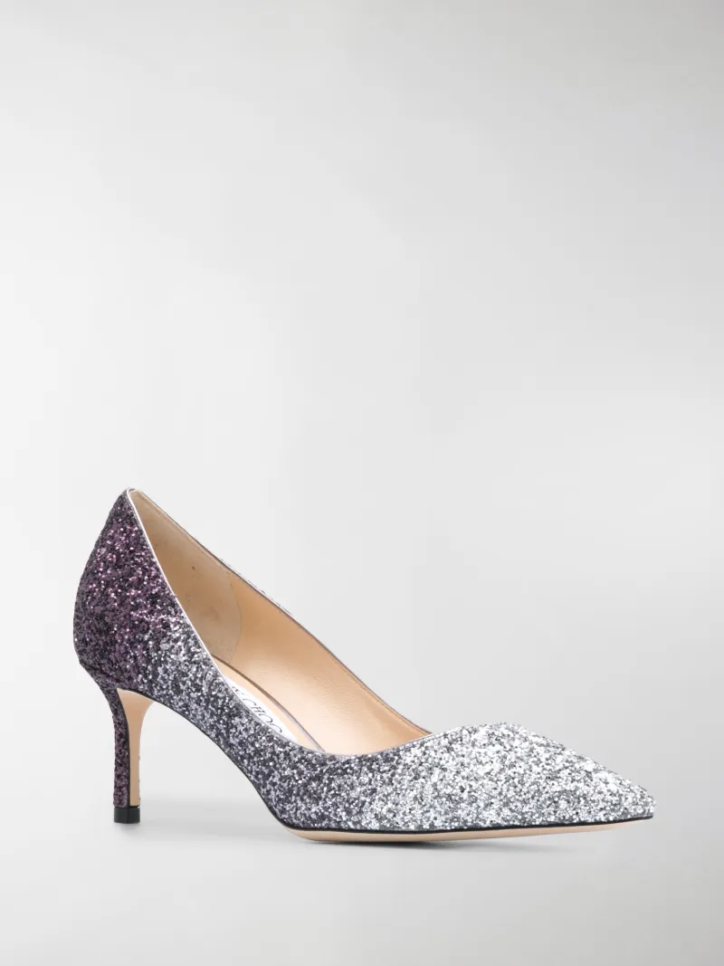 silver jimmy choo shoes