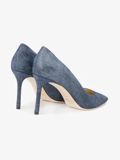 jimmy choo denim pump