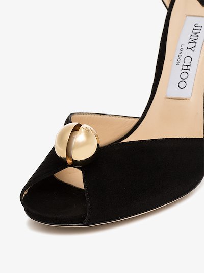 jimmy choo pearl slippers