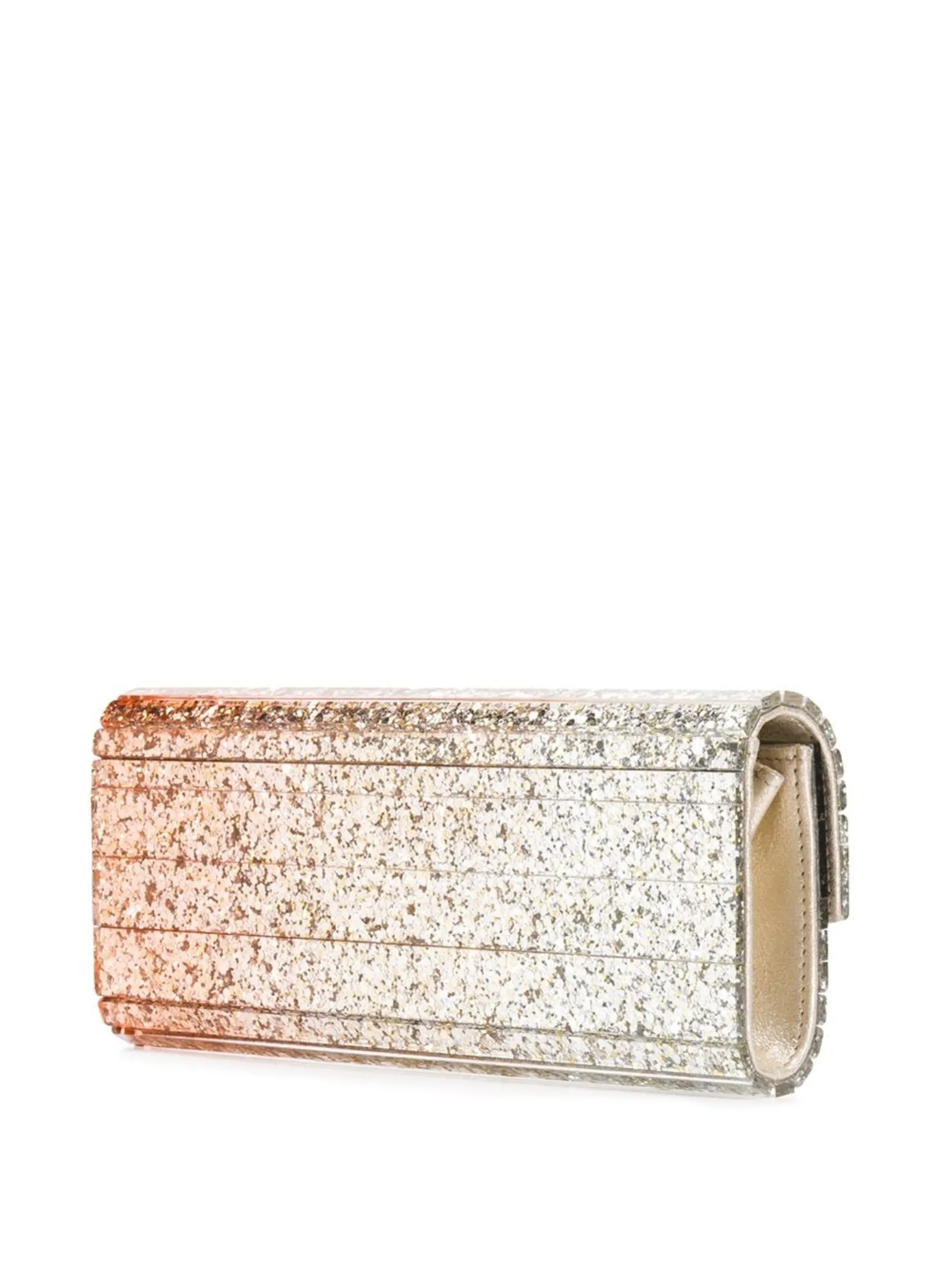 Jimmy Choo Sweetie glitter clutch Eraldo UK