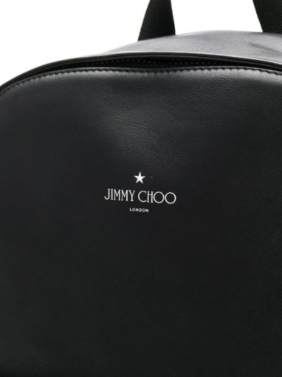 Jimmy choo discount backpack leathwr