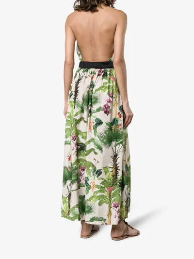 oasis halter neck dress