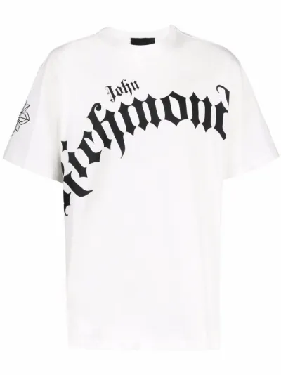 logo-print T-shirt | John Richmond | Eraldo.com