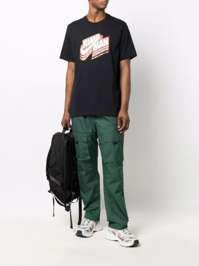 slogan-print cotton T-shirt | Jordan 