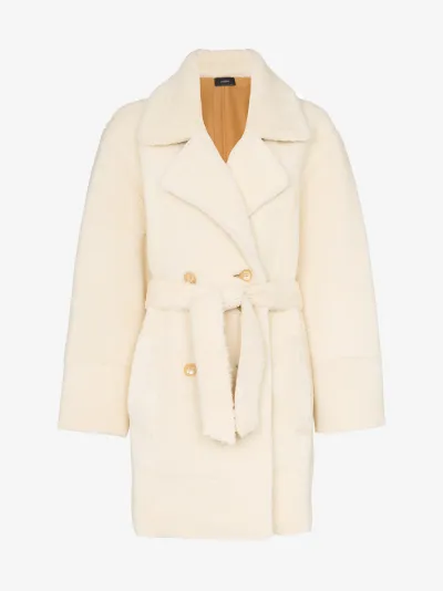 joseph shearling coat