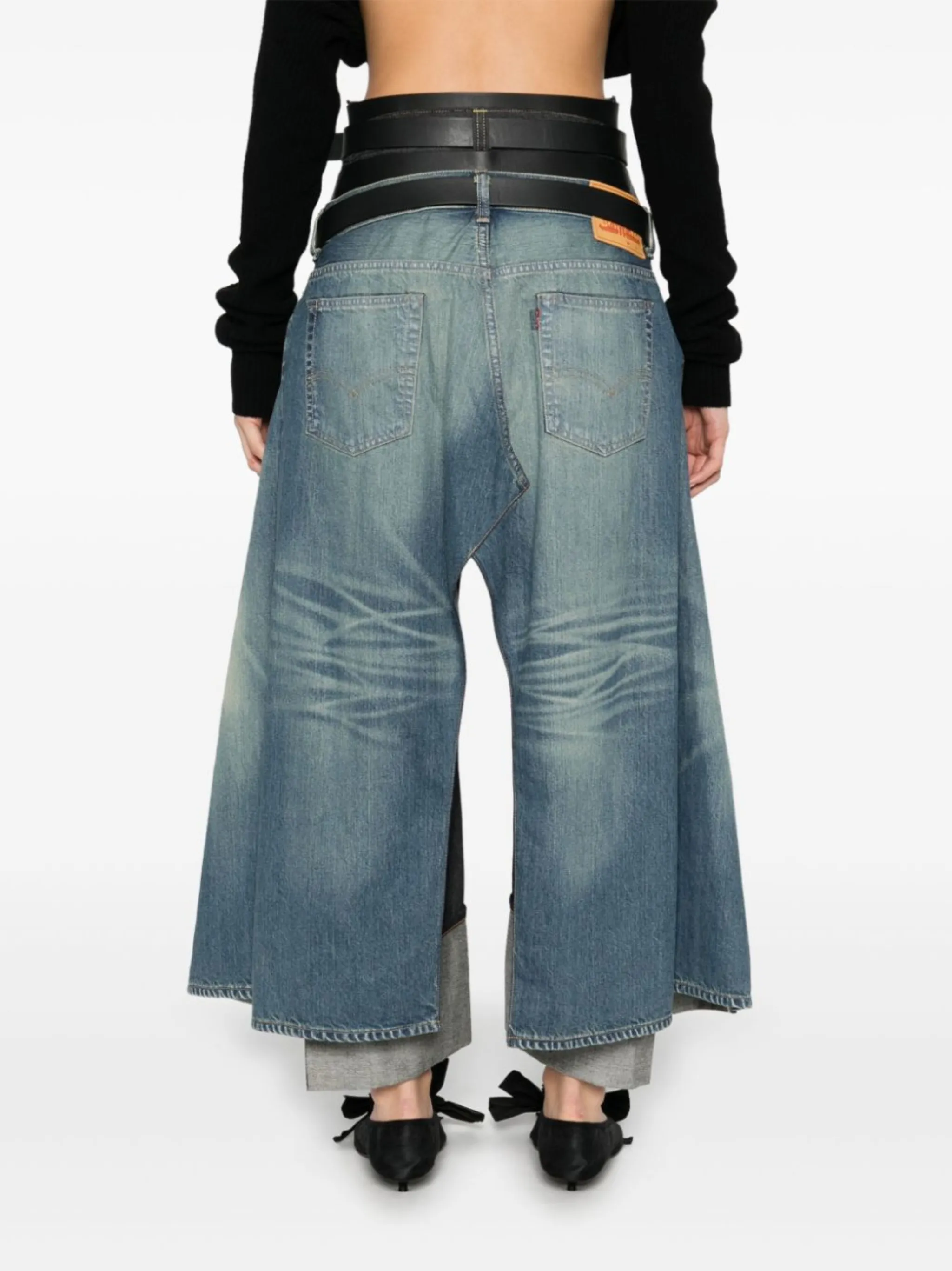 Junya Watanabe belted jeans | Eraldo.com AQ